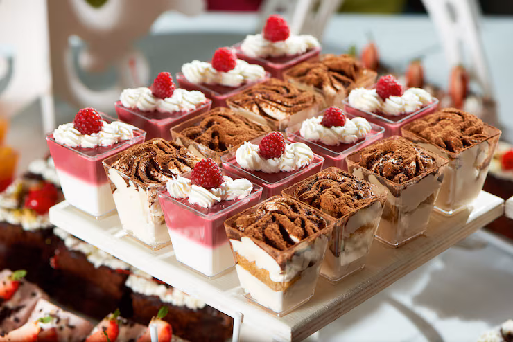 Snack and dessert catering