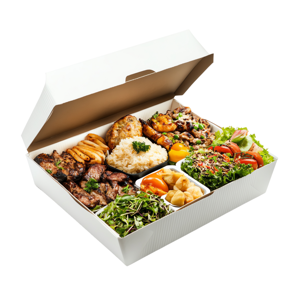 Le Bab style catering food